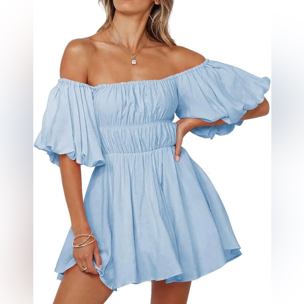Women’s off shoulder dress. Never been worn